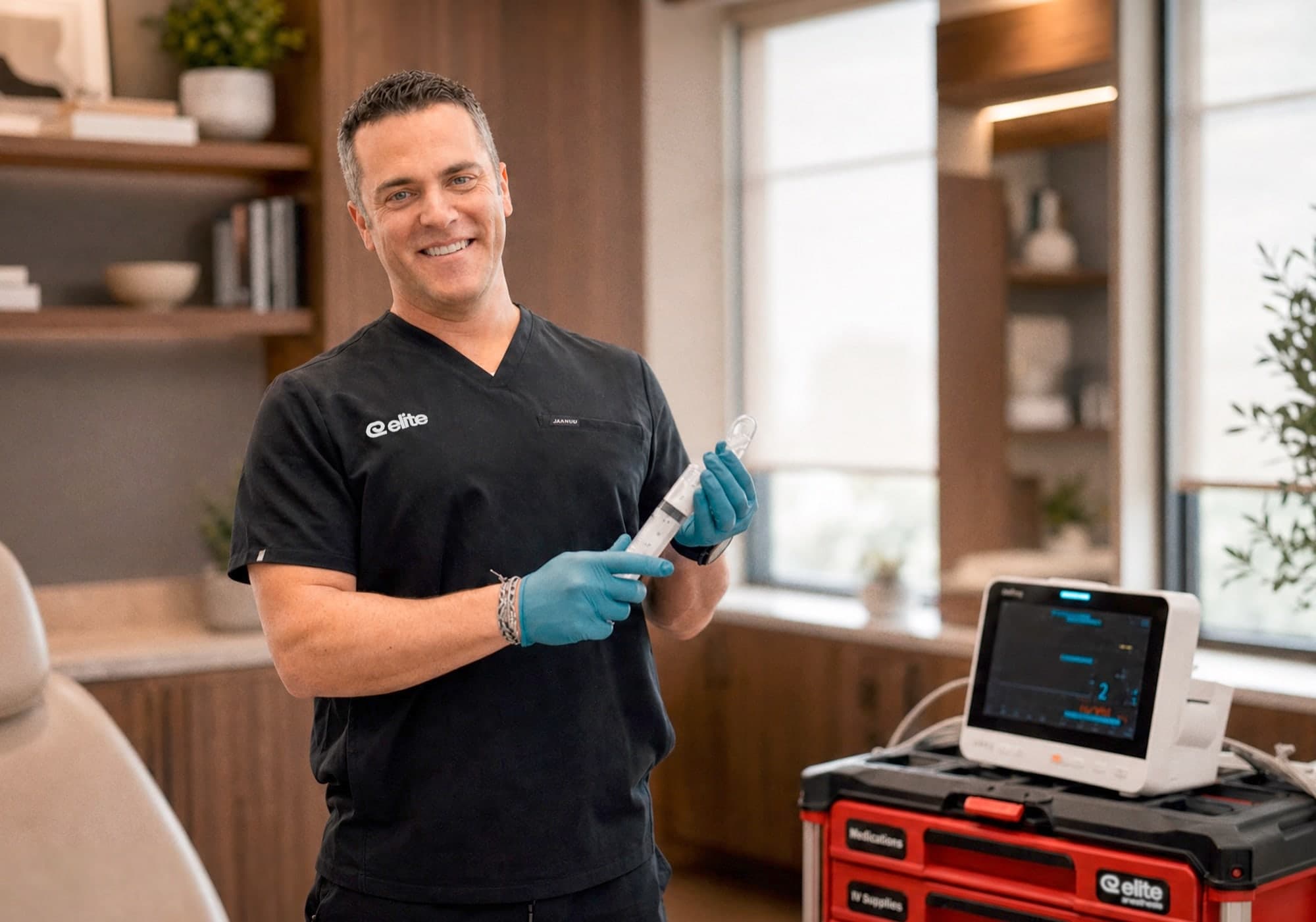 Elite clinician in a partner office operatory